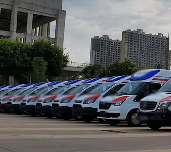 文县服务车队展示